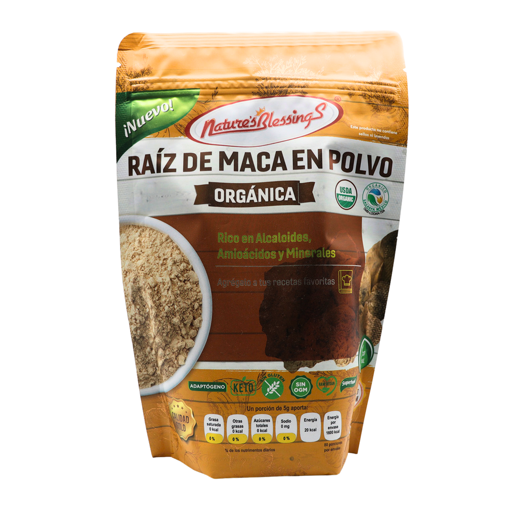 [7503012295264] Raíz de maca gold en polvo 400 g Nature's Blessings