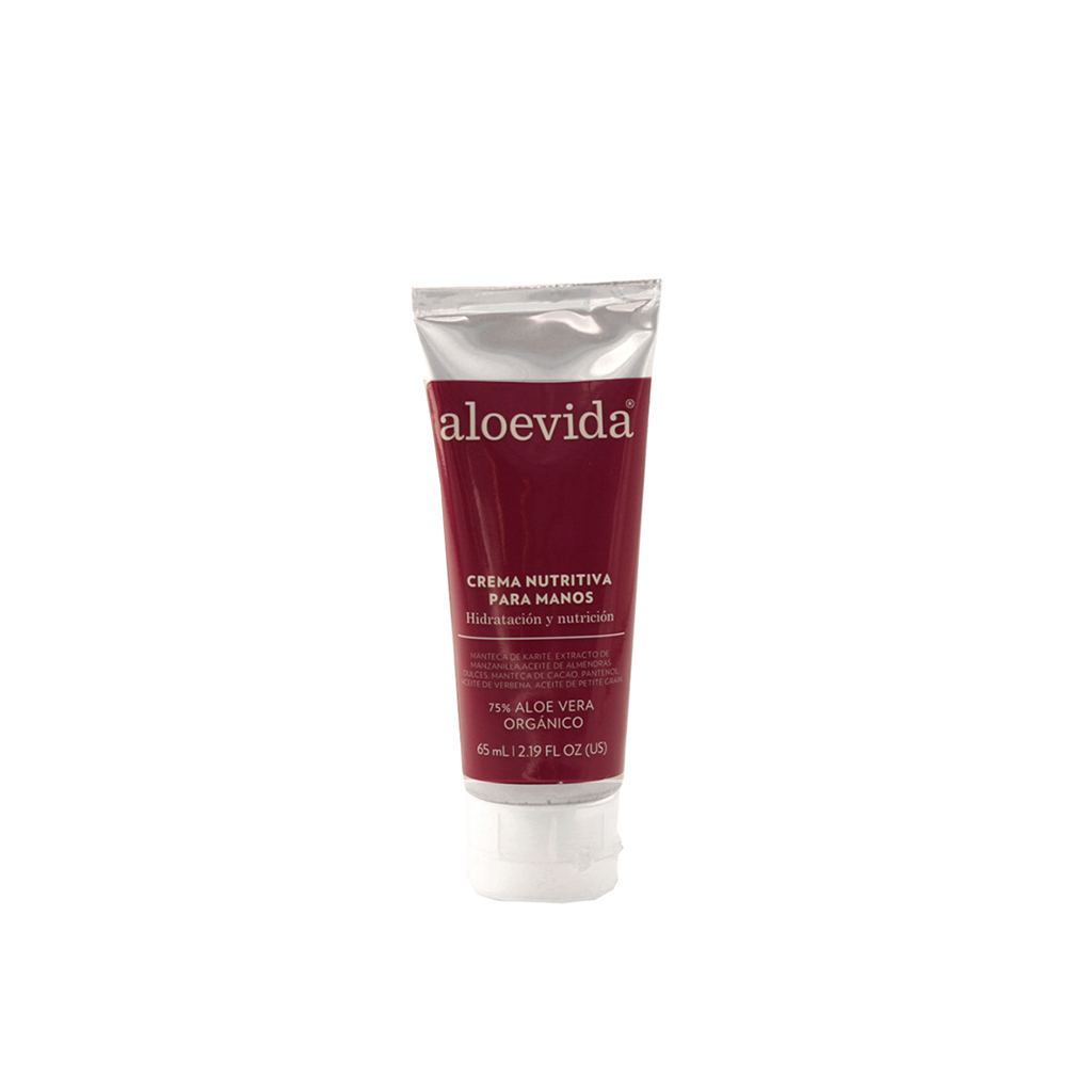 Crema nutritiva para manos 65 ml Aloevida