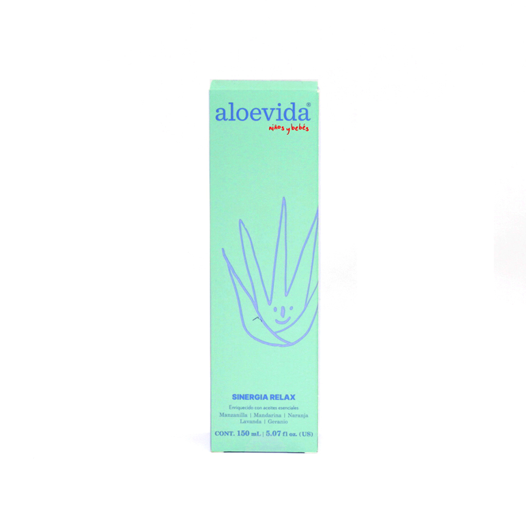 [7503013962844] Spray relajación y dulces sueños para bebé 150 ml Aloevida