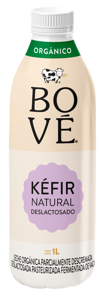 Kéfir natural deslactosado orgánico 1 L Bové