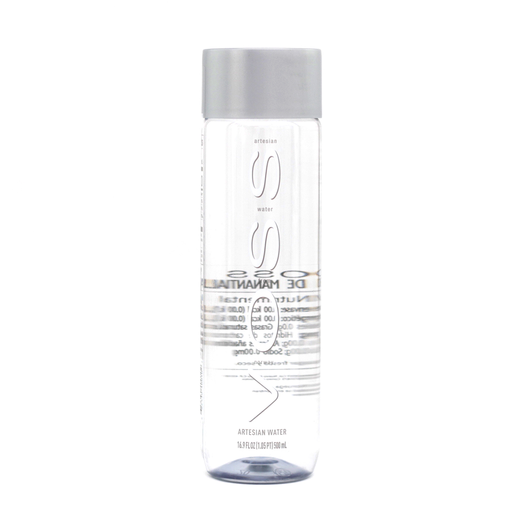 Agua natural de manantial 500 ml Voss