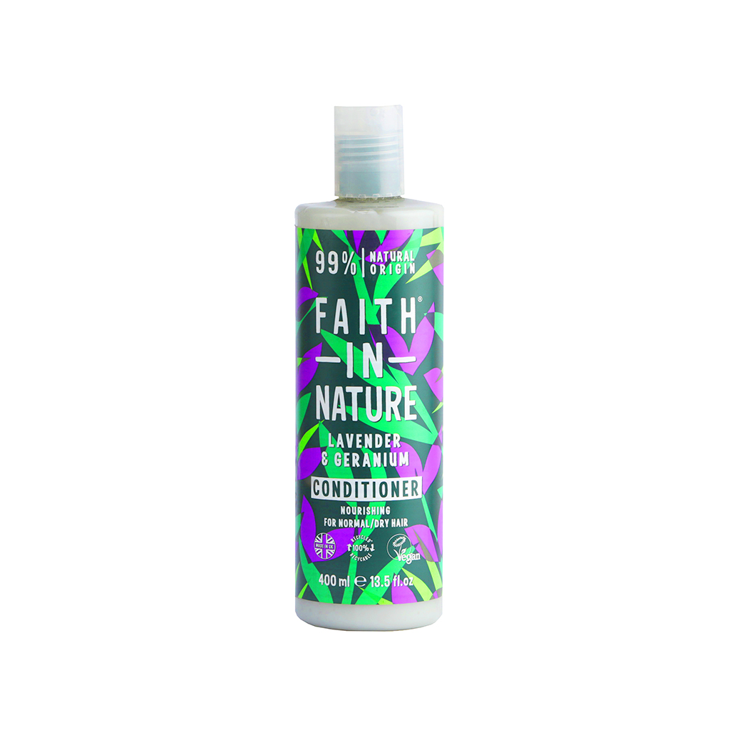 Acondicionador Lavender & Geranium 400 ml Faith in Nature