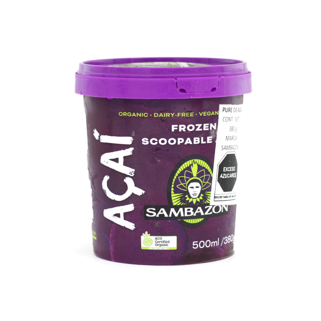 Acai congelado 500 ml Sambazon