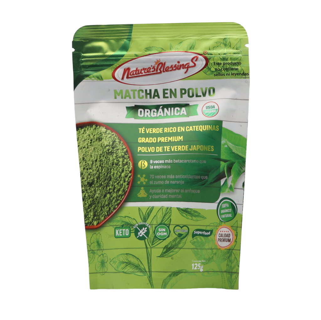 Te verde matcha 125 g Nature's Blessings