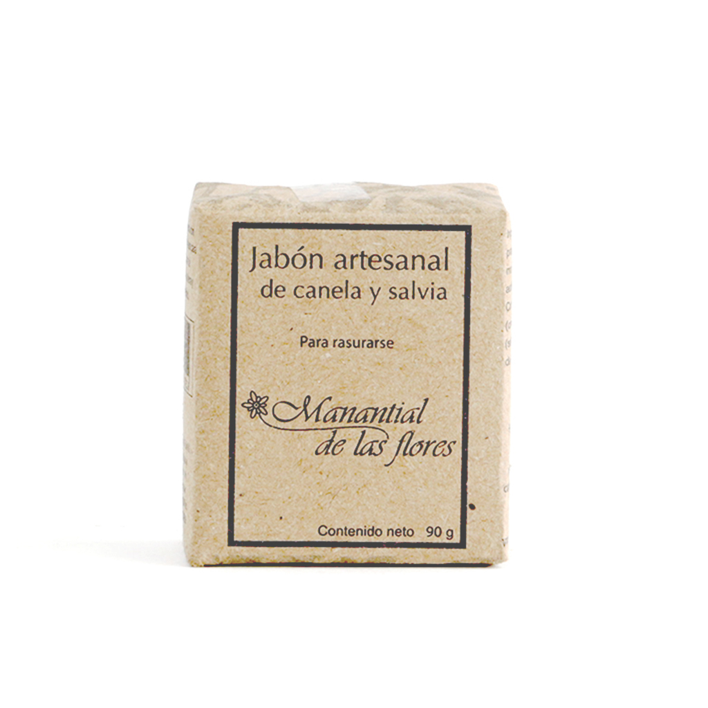 Jabón salvia y canela 90g Manantial de la Flores