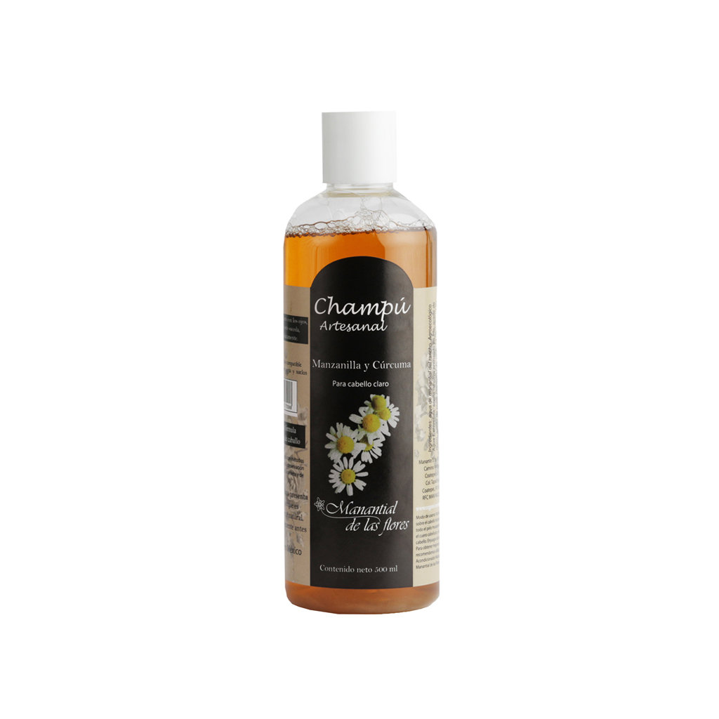 [7503020772368] Shampoo manzanilla 500ml Manantial de la Flores