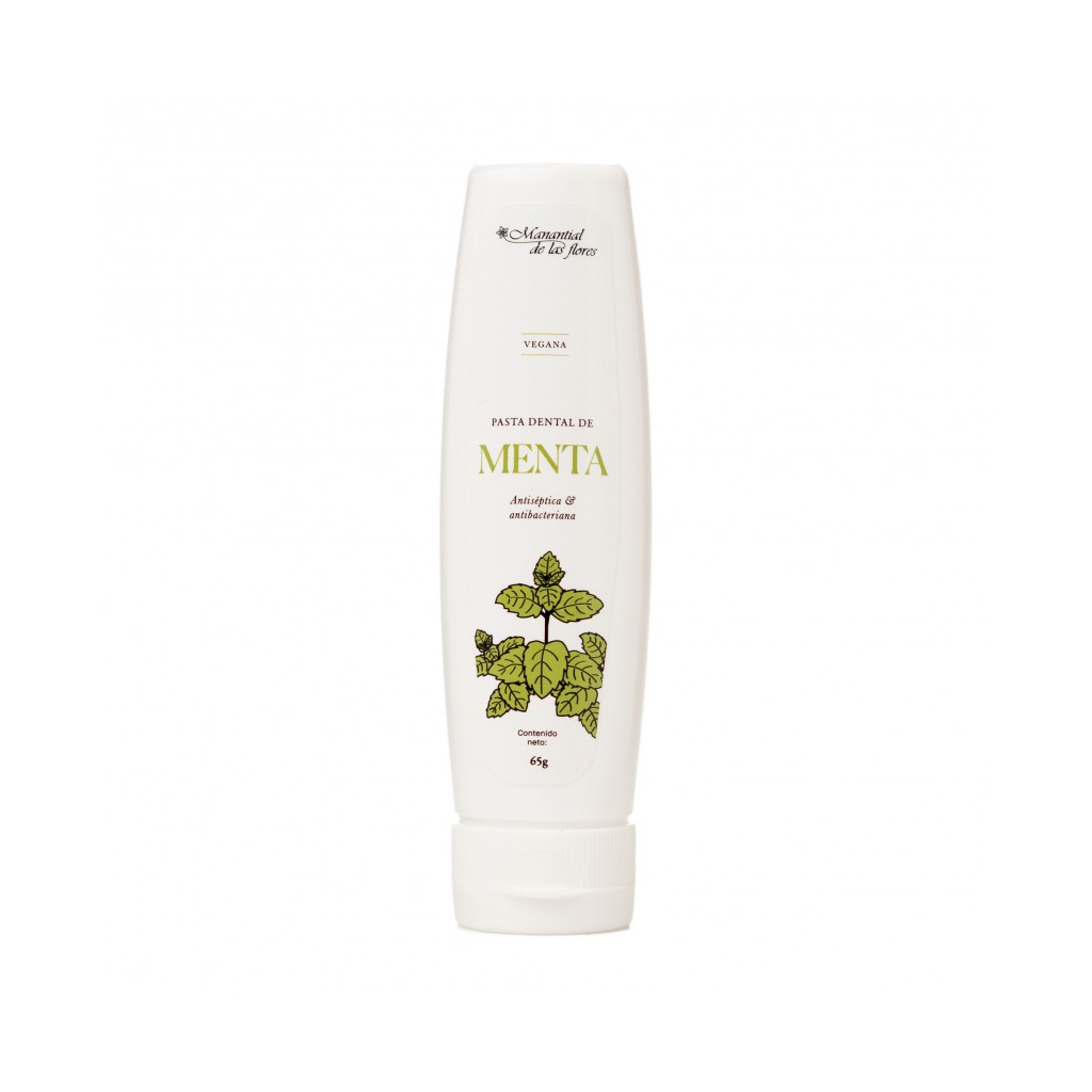 Pasta dental menta (antiséptica) 65 g Manantial de las Flores