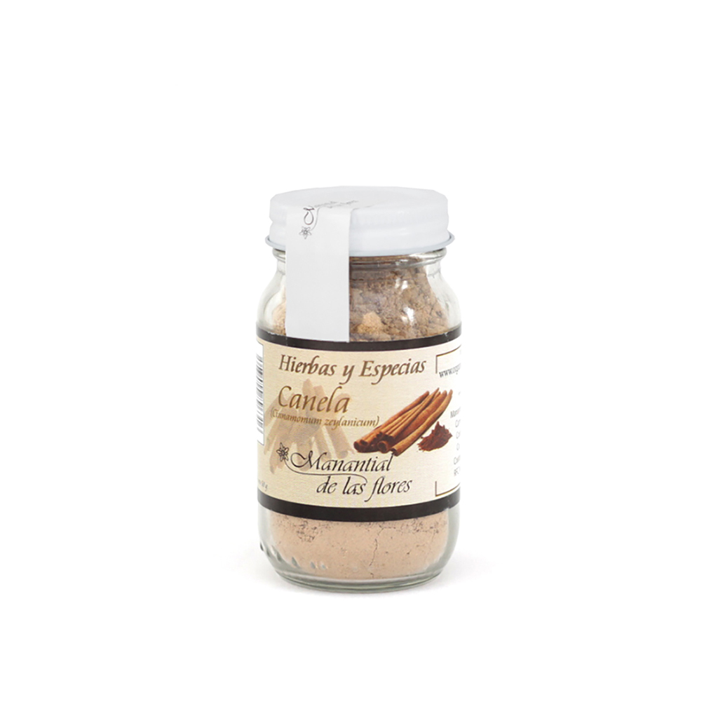 Especias canela en polvo 55g Manantial de la Flores