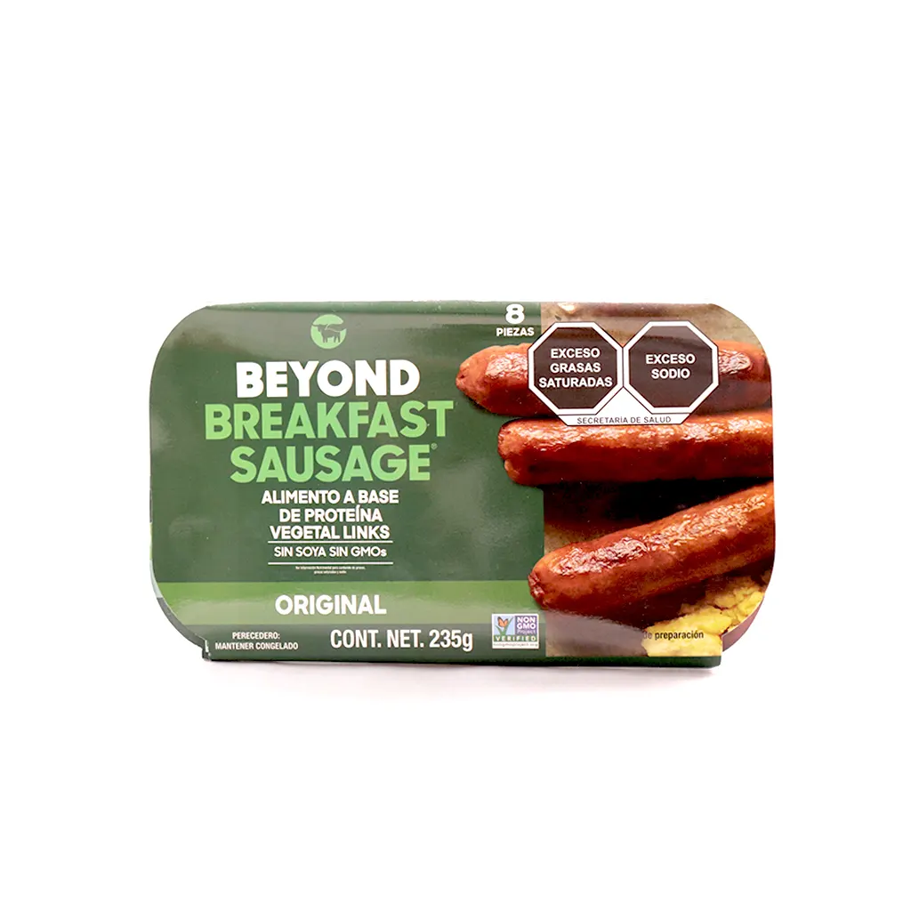 [850004207475] Salchichas veganas para desayuno 235 g Beyond