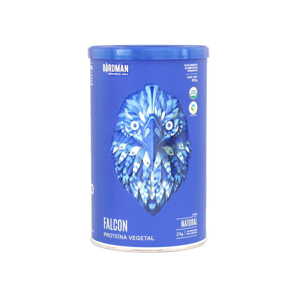Proteina vegetal natural 510 g Falcon Birdman