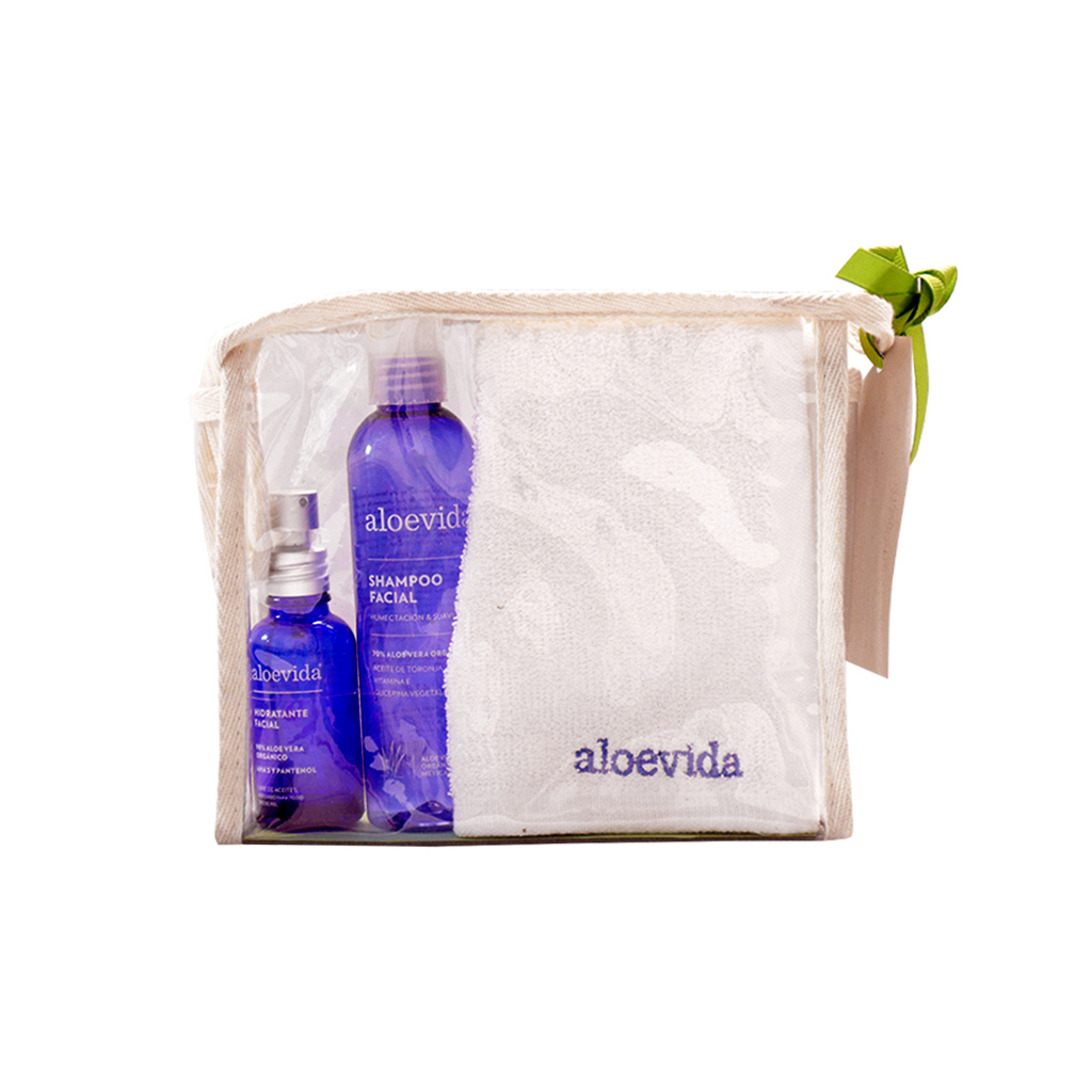 Kit básico facial 3 pzas Aloevida