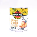 Piña rebanada en su jugo 800 g Campo Vivo
