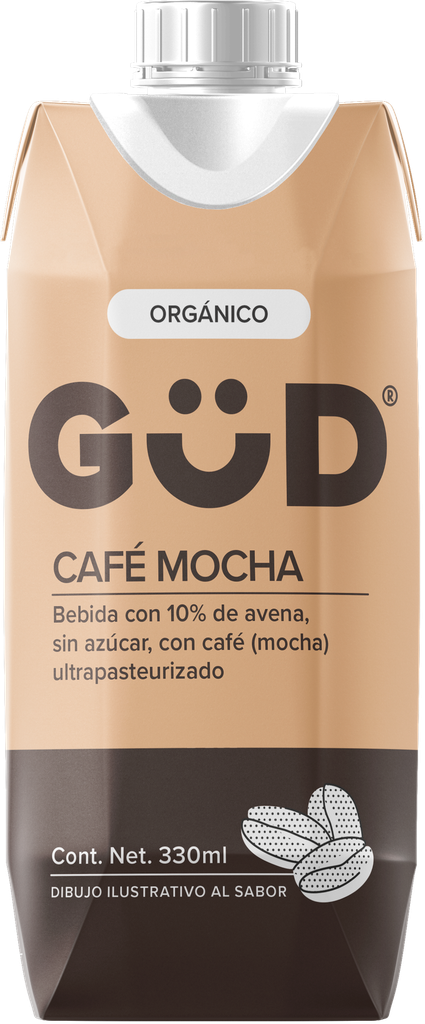 Bebida de avena con café mocha 330 ml Gud