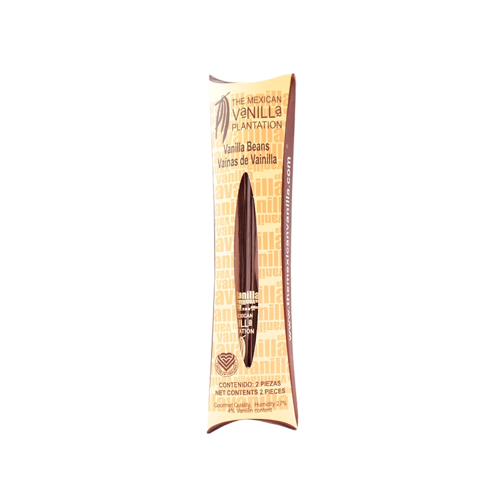 Vainas de Vainilla 2 pzas The Mexican Vanilla