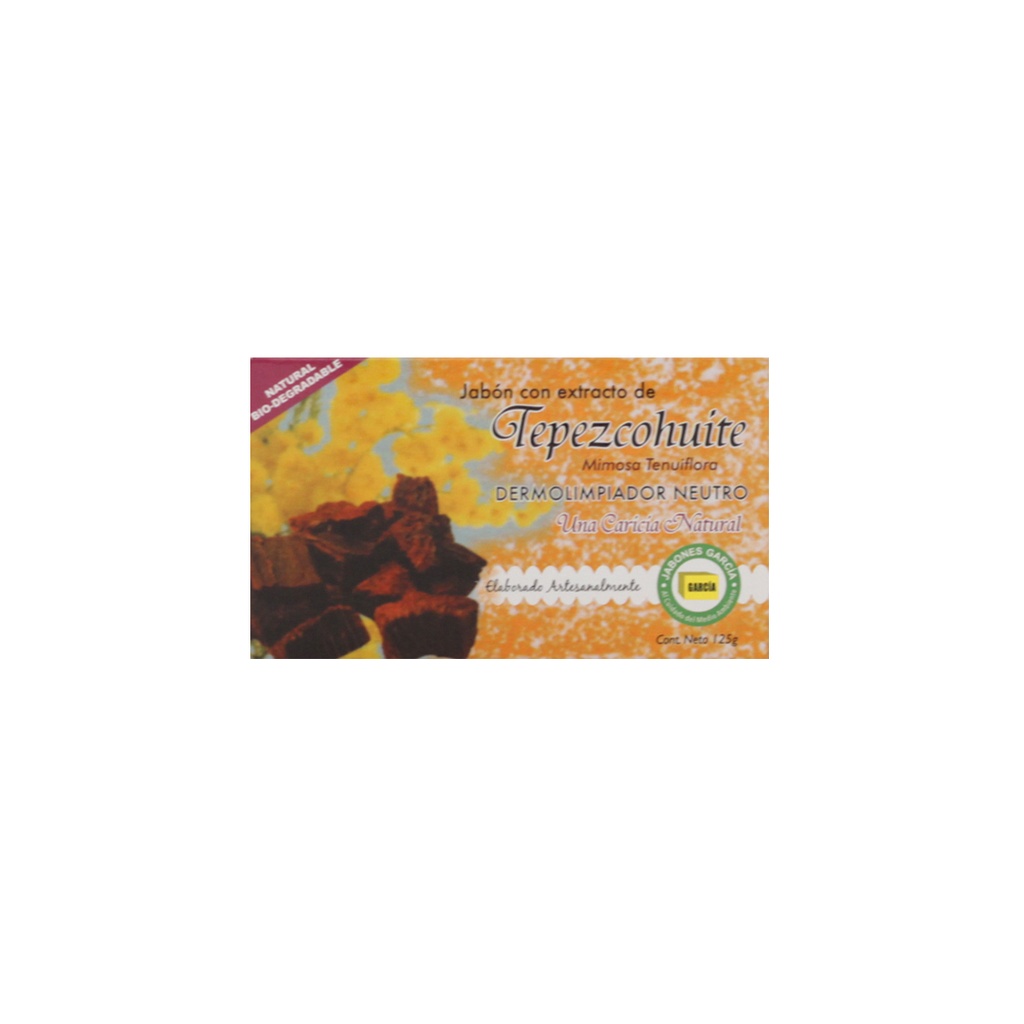 Jabón García de Tepezcohuite 125g