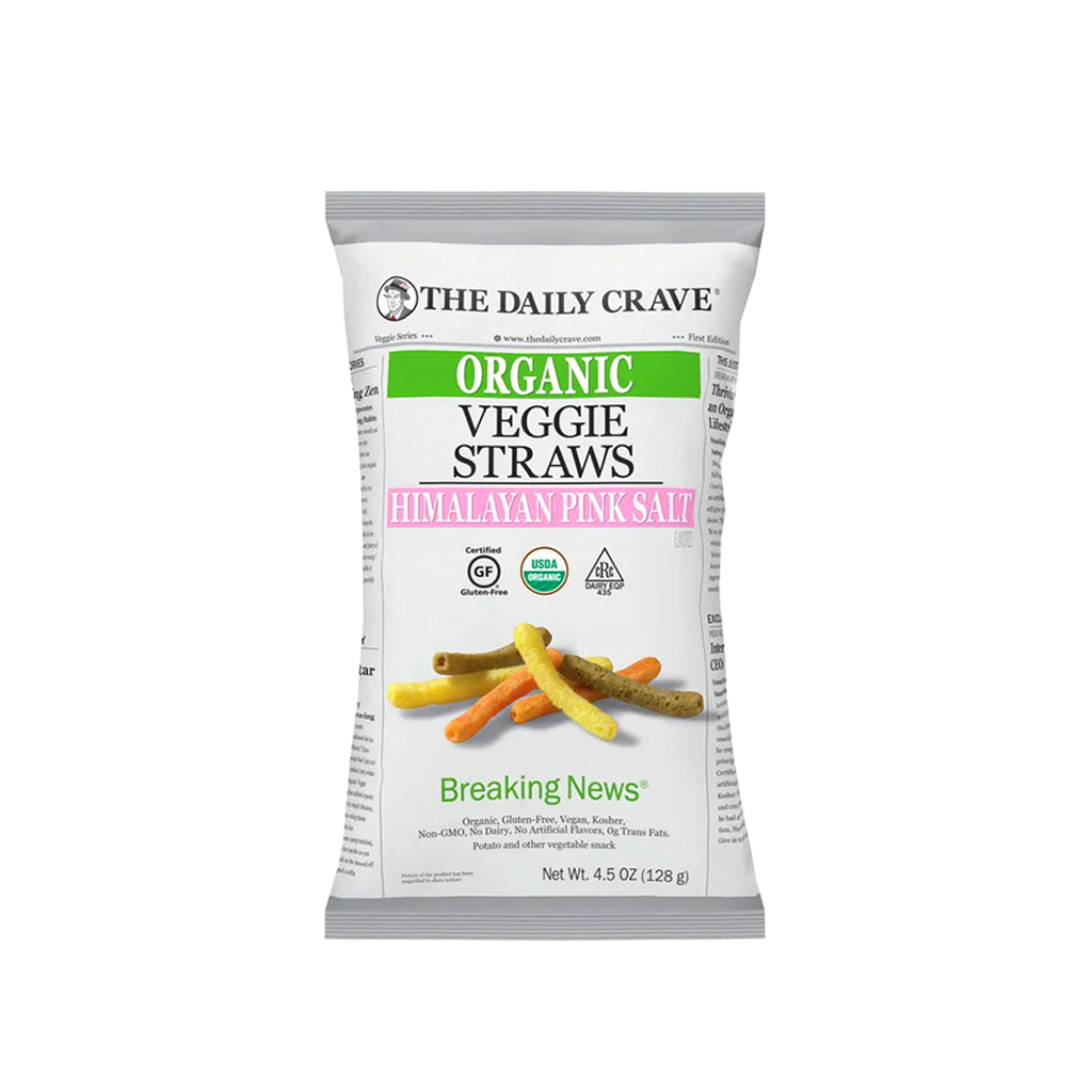 Botana de vegetales con sal rosa 128 g The Daily Crave
