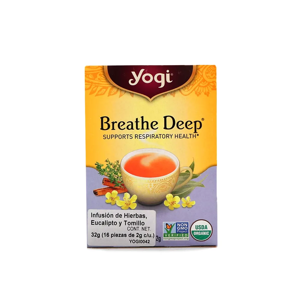 Té de eucalipto, tomillo y hierbas 32 g Yogi