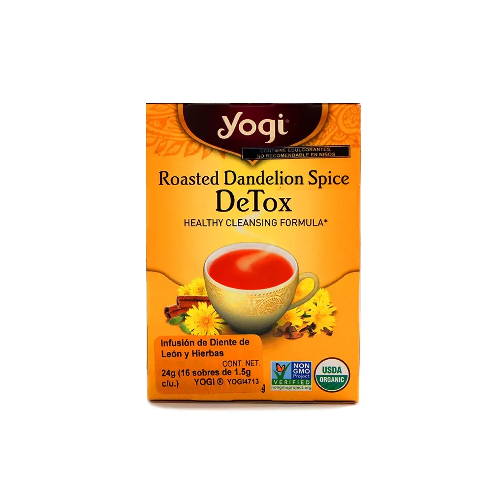 Té de diente de león y hierbas 24 g Yogi