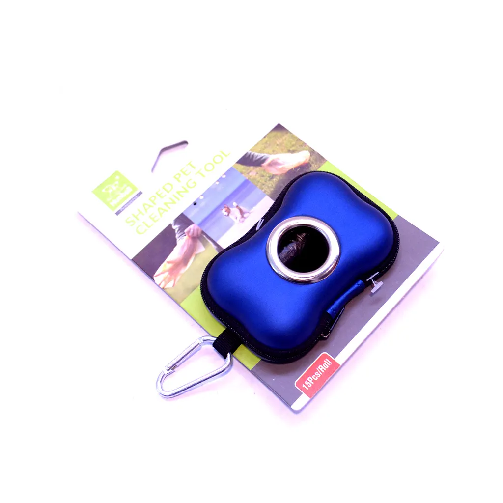 Dispensador hueso con rollo de bolsas para heces pza Nunbell