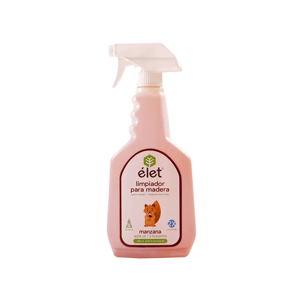 Limpiador para madera manzana 500 ml Elet