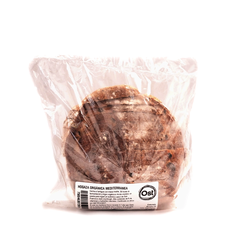 Hogaza mediterránea rebanada 650 g Ost Gourmet