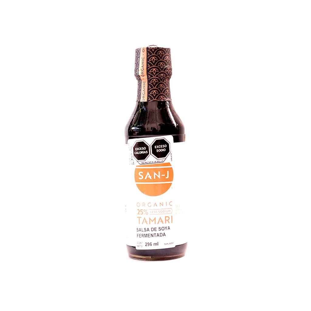 Salsa de soya tamari reducida en sodio orgánica 296 ml Archivado