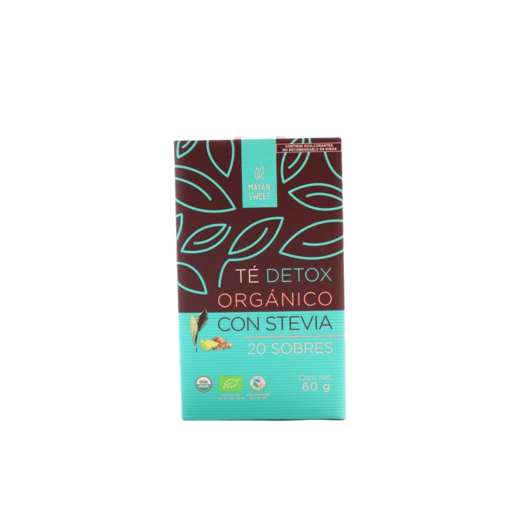 Té detox con stevia 60 g Mayan Sweet