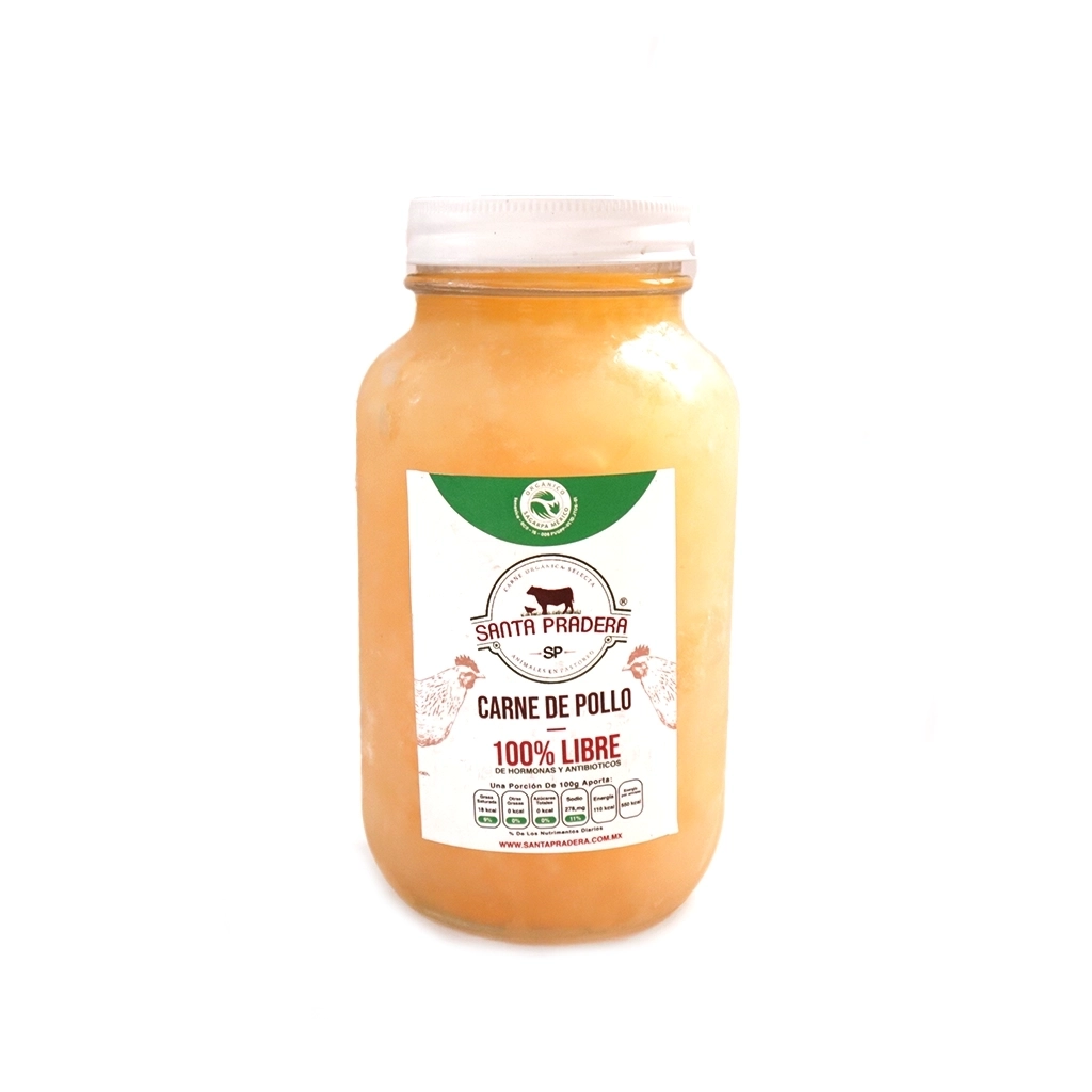 Caldo de hueso de pollo 920 ml Santa Pradera