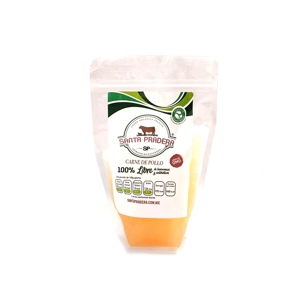 Caldo de hueso de pollo 500 ml Santa Pradera