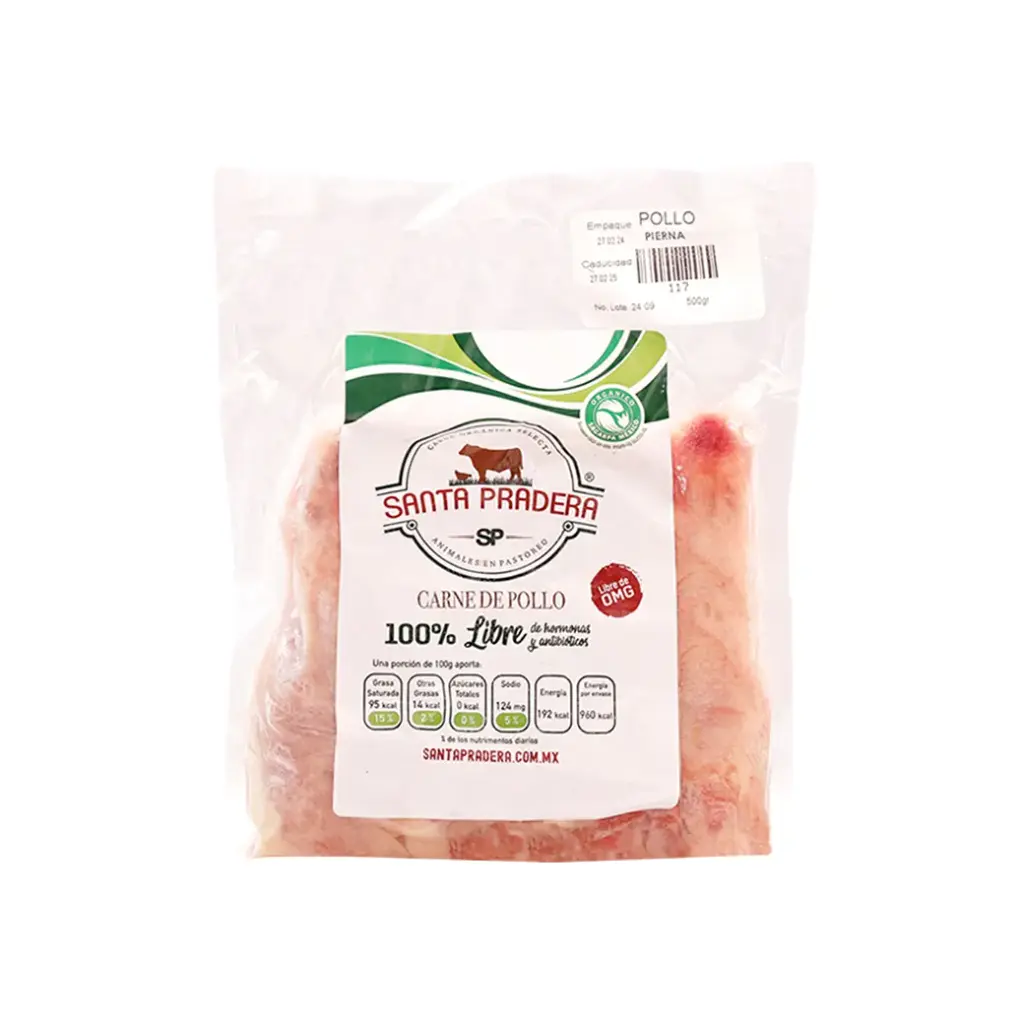 Pierna de pollo 500 g Santa pradera
