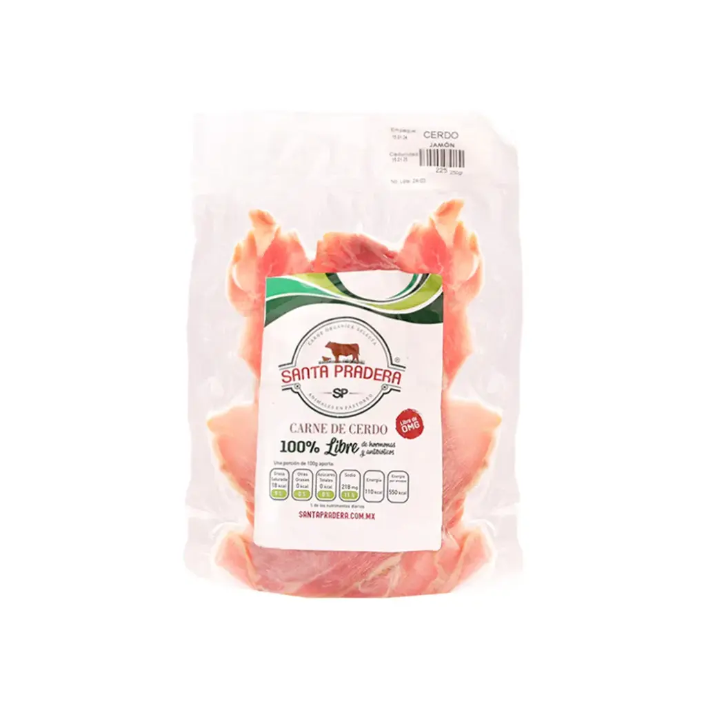Jamón de pierna de cerdo 250 g Santa Pradera