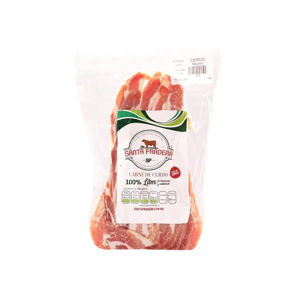 Tocino ahumado de cerdo 350 g Santa Pradera