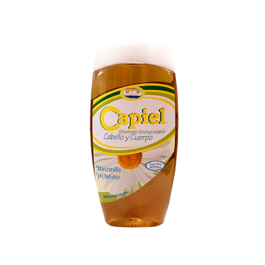 [7502225010213] Shampoo corporal y capilar manzanilla 400 ml Capiel Nocon