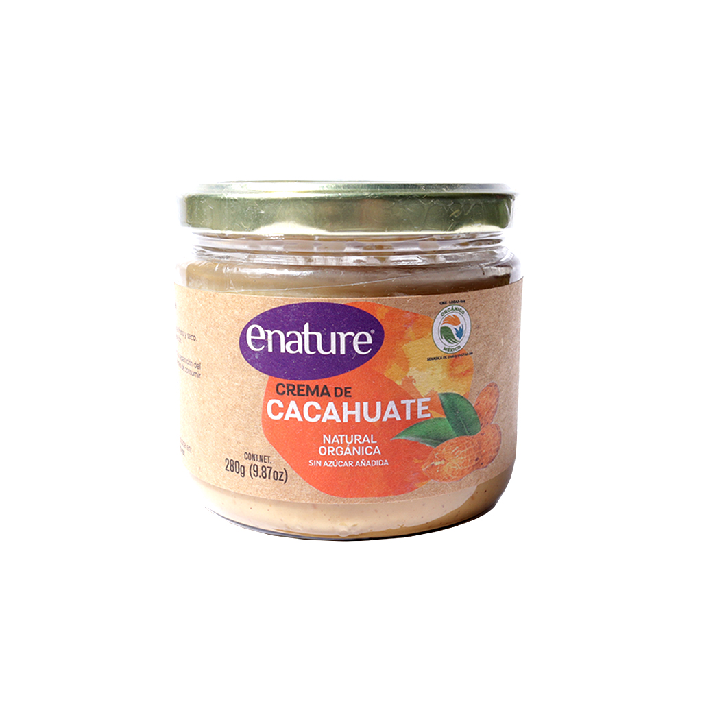 Crema de cacahuate 280 g Enature