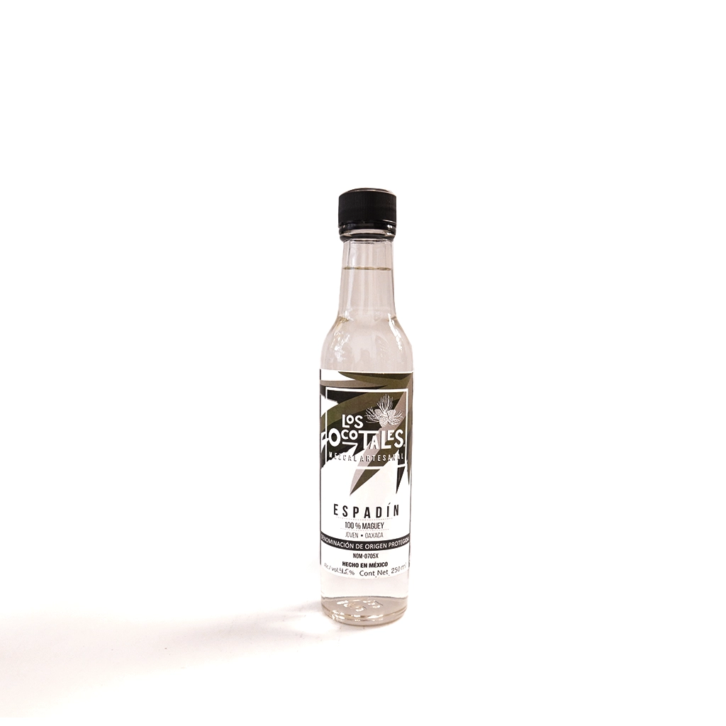 Mezcal espadín 250 ml Los Ocotales