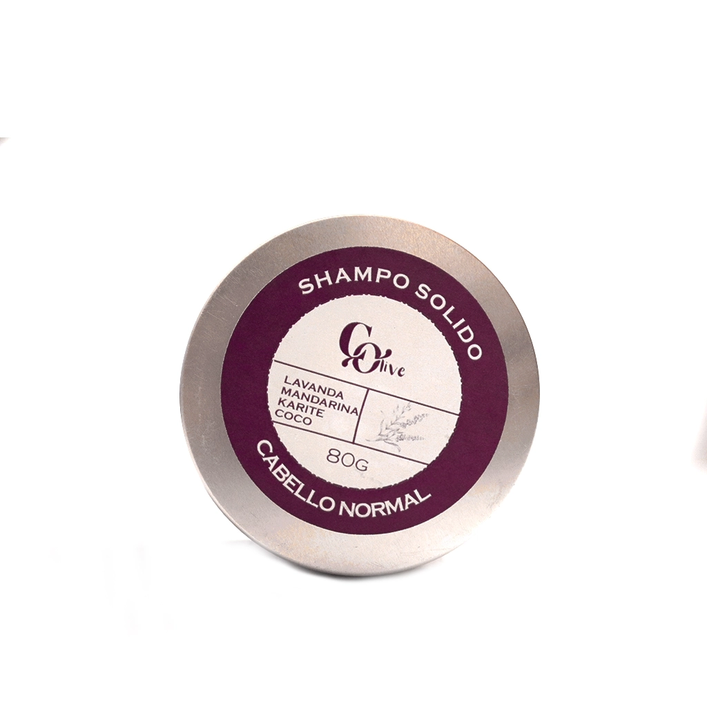 [00627] Shampoo sólido lavanda y mandarina 80 g CoLive