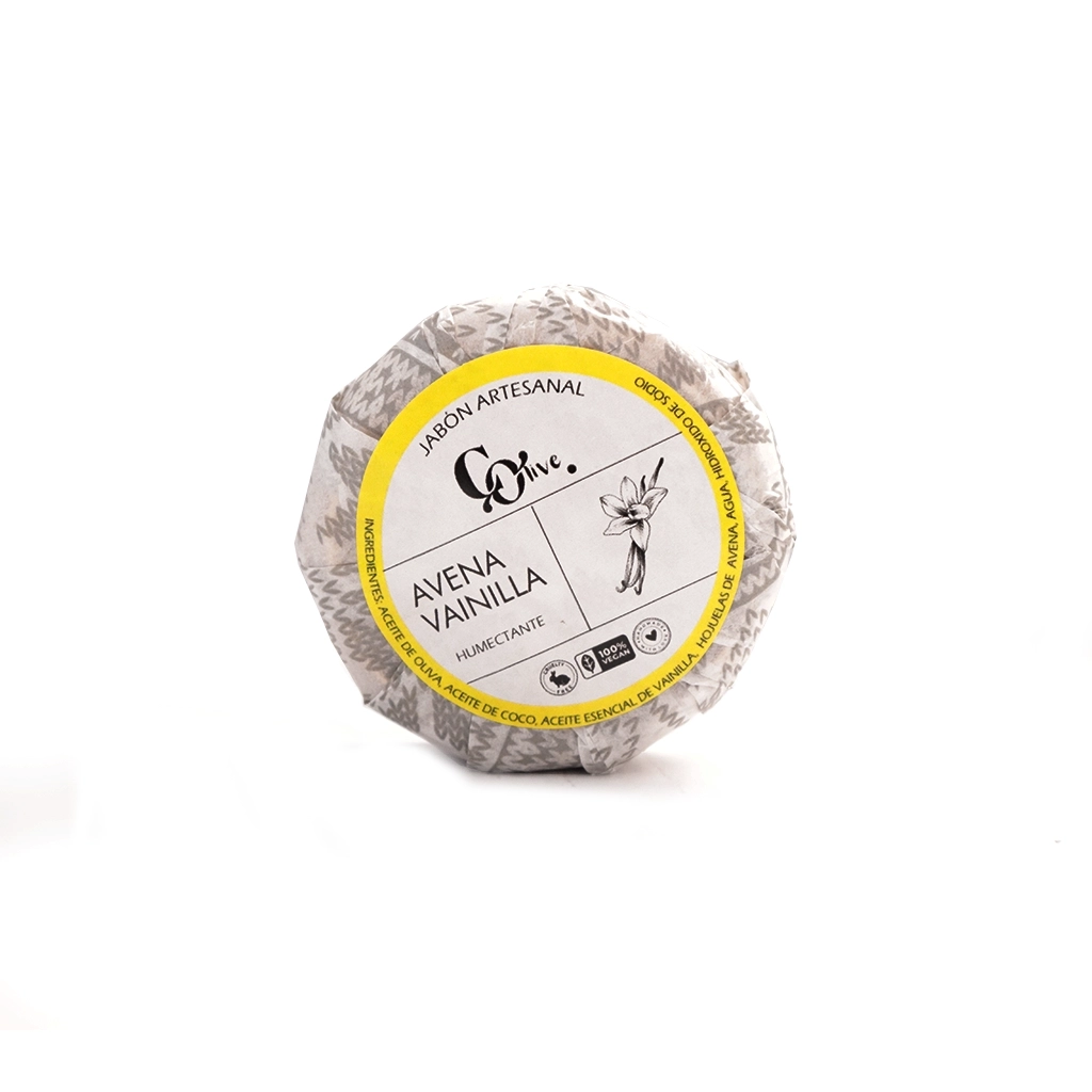 [00621] Jabón avena y vainilla 70 g CoLive
