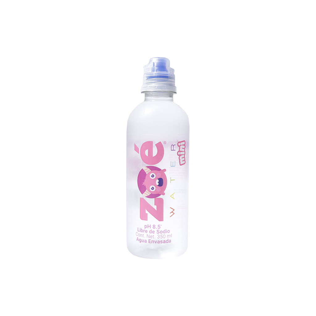 Agua clásica con chupón 350 ml Zoé