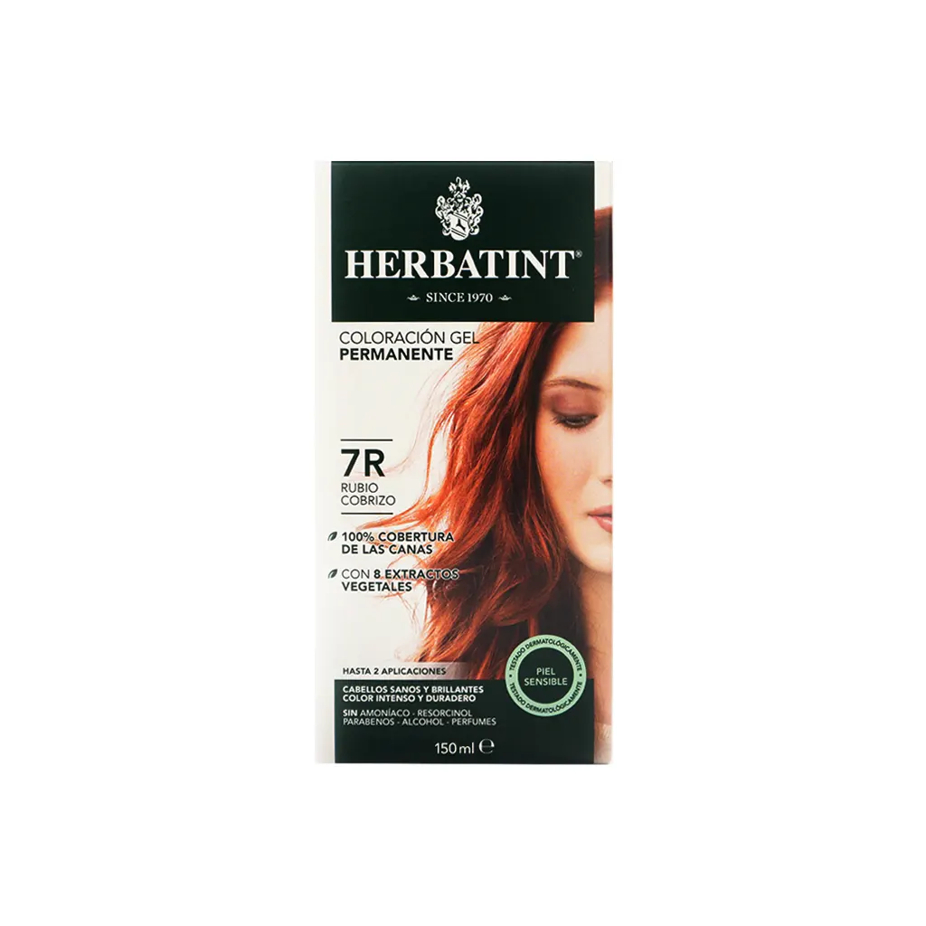 Tinte 7R rubio cobrizo 150 ml Herbatint