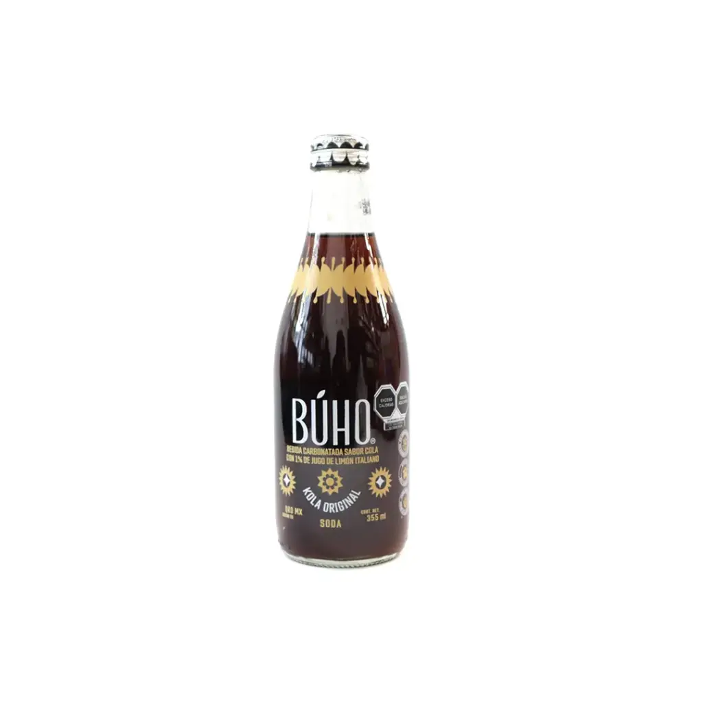 Soda de kola clásica 355 ml Búho