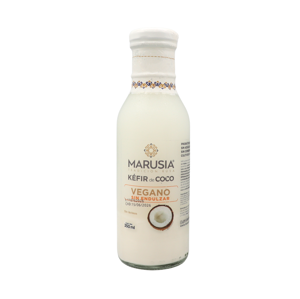 Kefir vegano de coco sin endulzar 350 ml Marusia