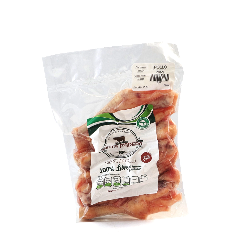 Patas de pollo 500 g Santa Pradera