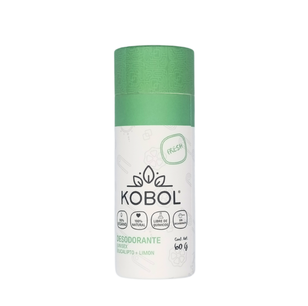 Desodorante natural eucalipto limón push up 60 g Kobol 