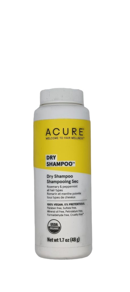 Shampoo seco con romero y menta 48 g Acure