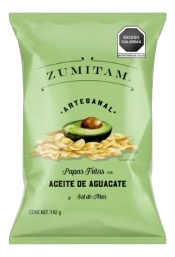 Papas con aceite de aguacate 142 g Zumitam