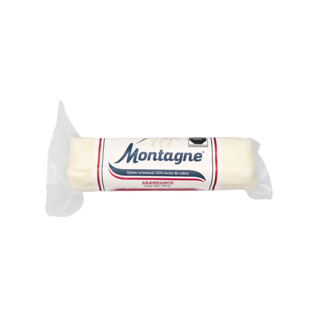 Queso de cabra con arándanos 200 g Montagne