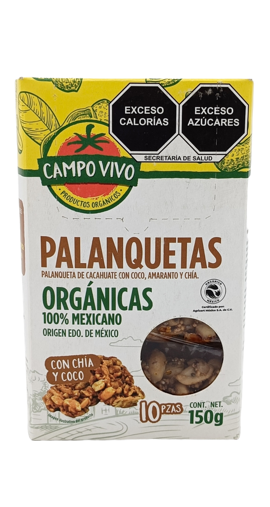 Palanquetas 150 g Campo Vivo