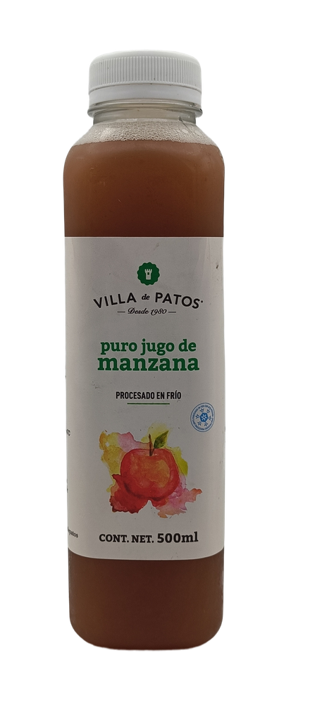 Jugo de manzana 500 ml Villa de Patos