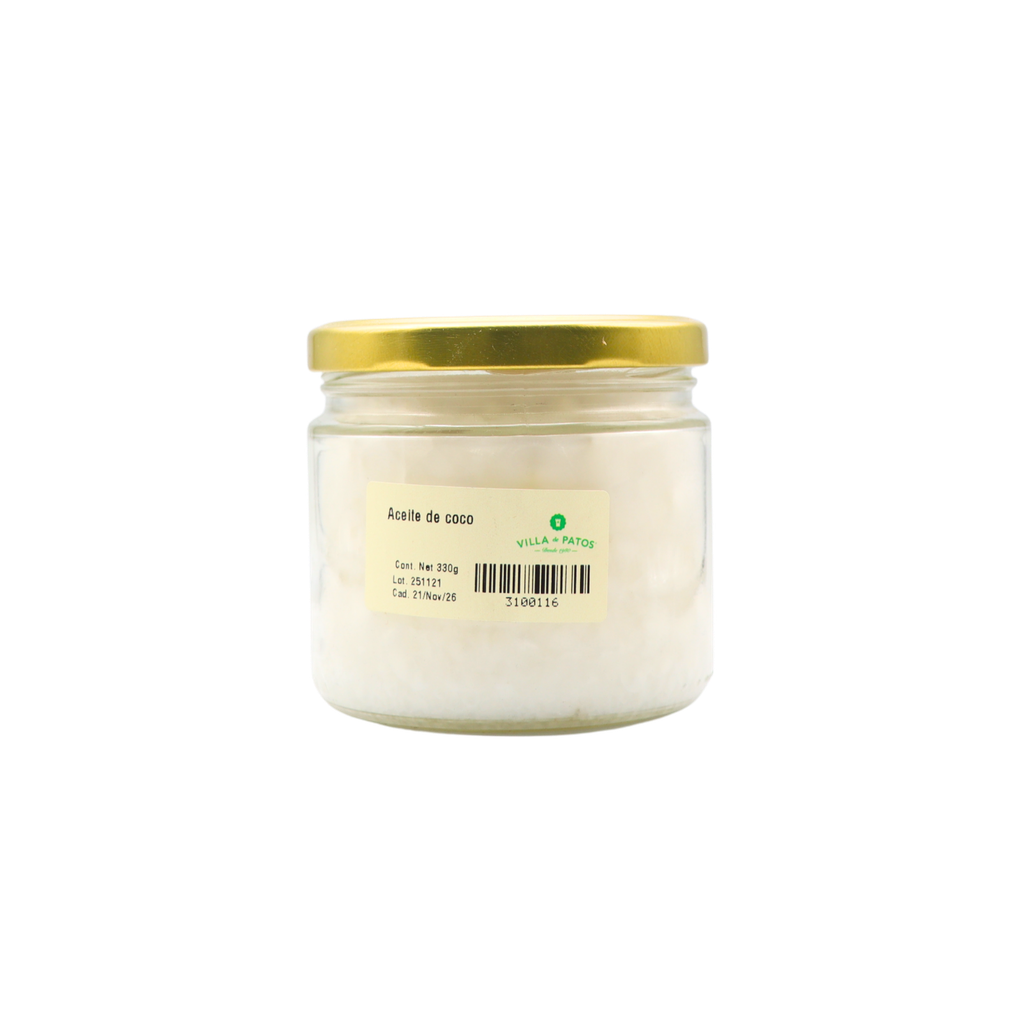 Aceite de coco 330 g Villa de Patos