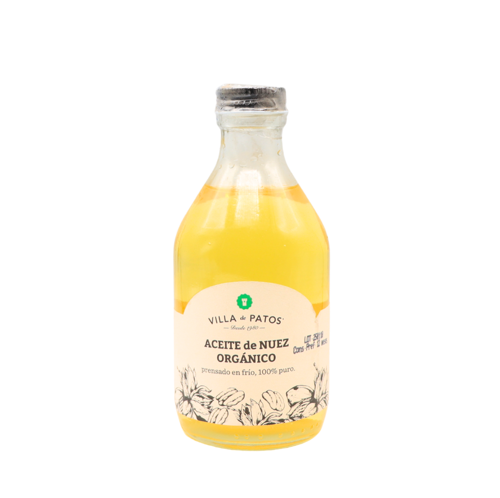Aceite de nuez orgánico 280 ml Villa de Patos